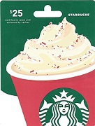Buy Starbucks Gift Cards for Christmas